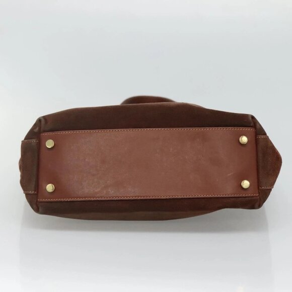 BURBERRY Nova Check Tote Bag PVC Beige Brown Auth 114787 - Picture 6 of 16